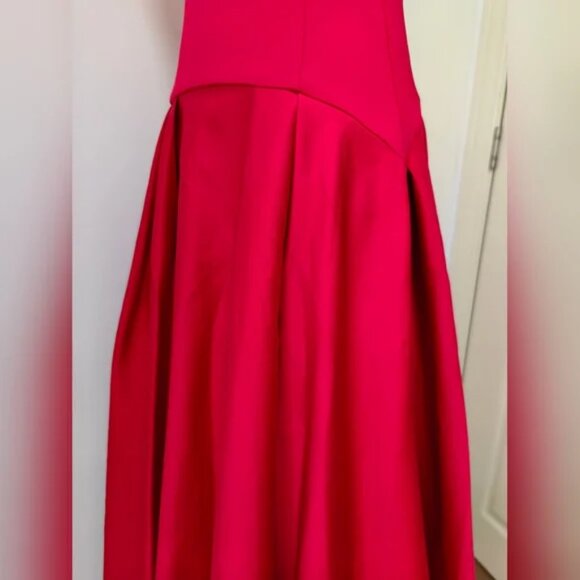 Alice + Olivia ADLEY DROP WAIST MIDI DRESS - Picture 6 of 11